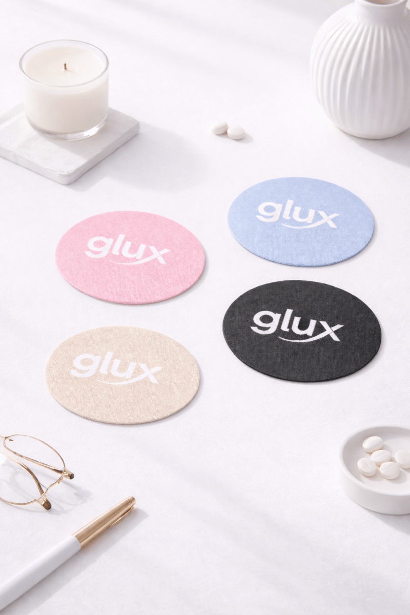 2x GluX CGM cover patch – extra hold for sport and everyday wear