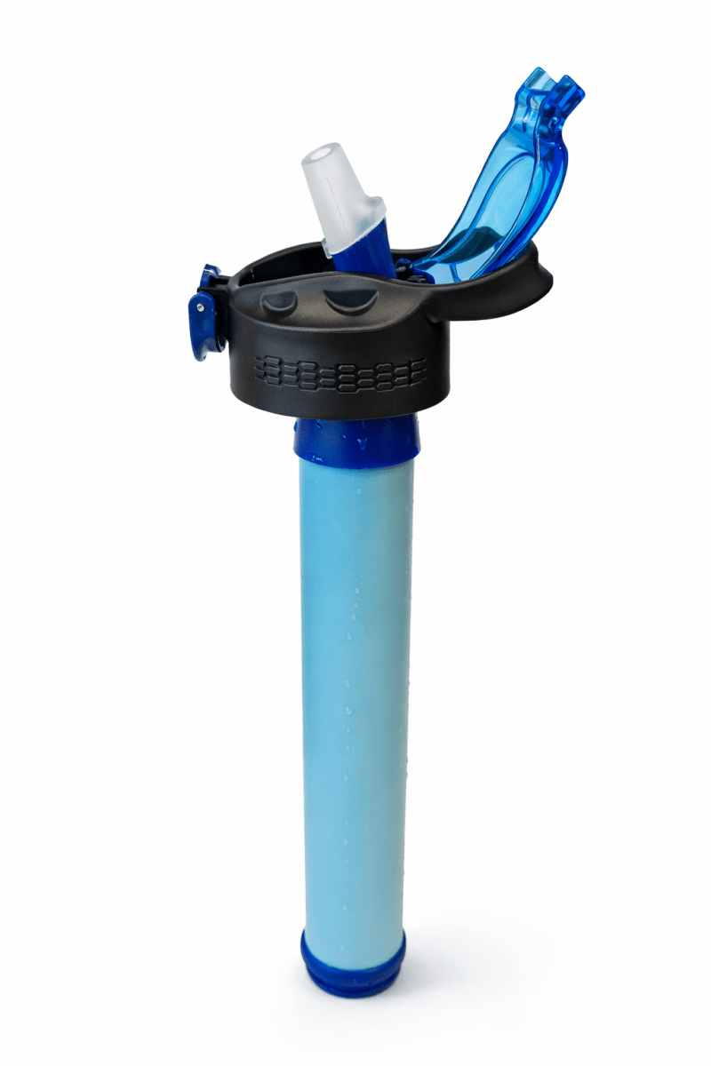 GluX sports bottle replacement filter – 0.01 micron hollow fibre + coconut activated carbon