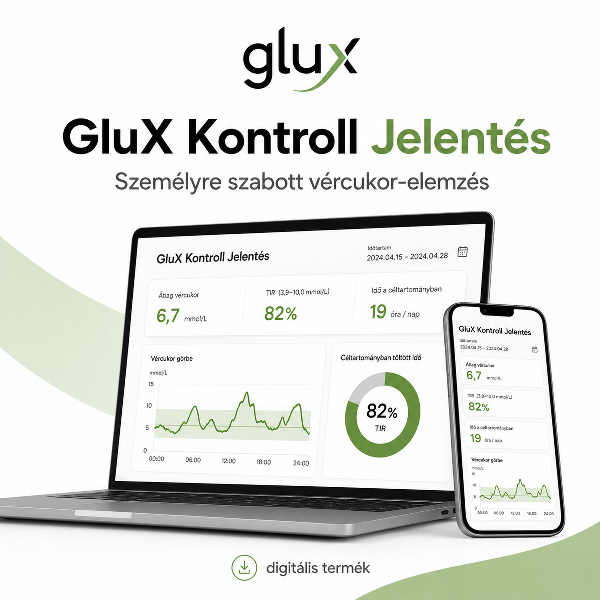 GluX Kontroll – Personalised Glucose Analysis and Consultation